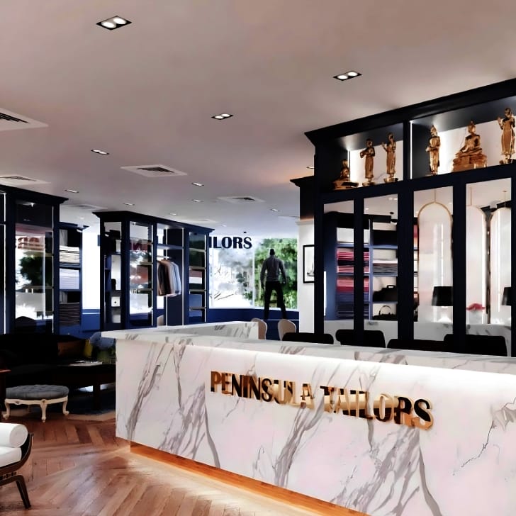 Peninsula Taiolors Bangkok Best Tailor Shop In Bangkok Cove hill branch